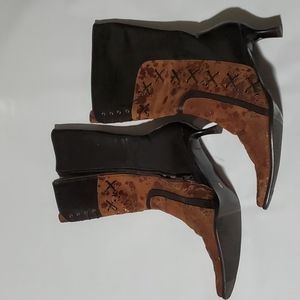 DRAMA calf zip boots